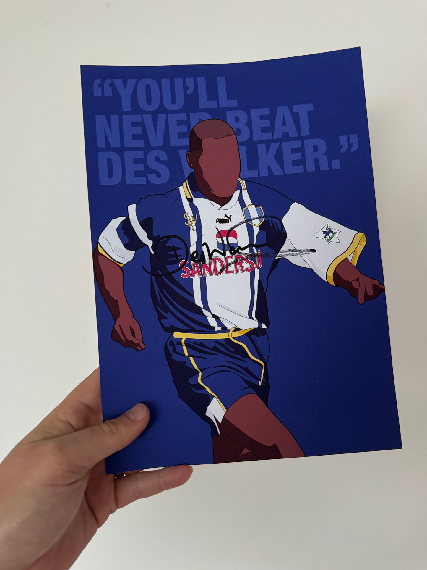 "You'll never beat Des Walker' - Print