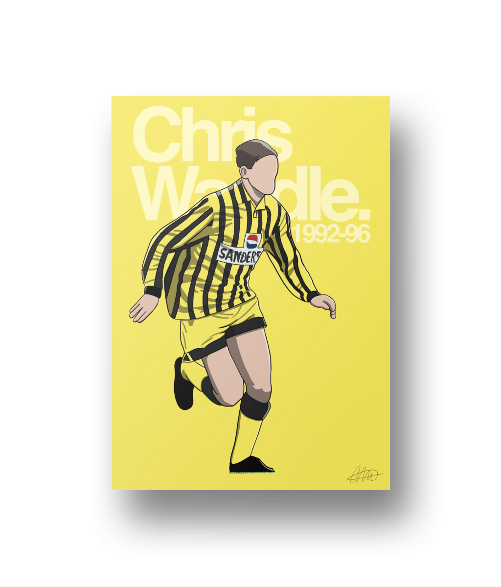 Chris Waddle Legend - Print