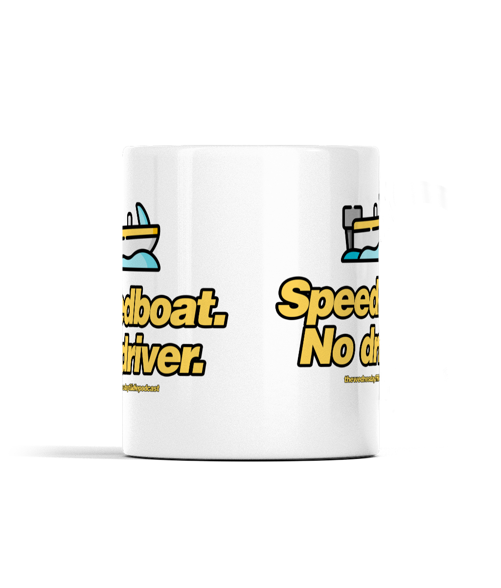 Speedboat. No driver. - Mug